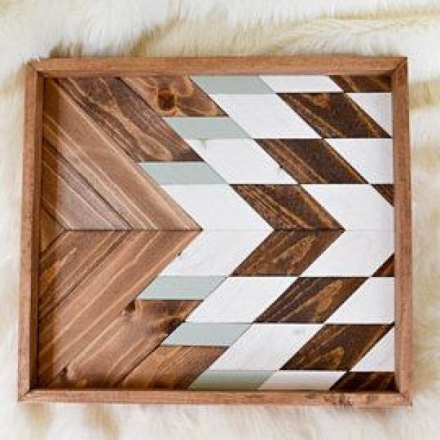 The 15 Best Collection of Geometric Wood Wall Art