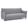 Gneiss Modern Linen Sectional Sofas Slate Gray (Photo 1 of 25)