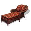 Brown Chaise Lounges (Photo 6 of 15)