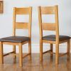Brown Leather Dining Chairs (Photo 19 of 25)