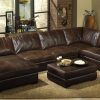 Brown Leather Sectionals With Chaise (Photo 1 of 15)