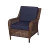 Brown Wicker Chairs With Ottoman (Photo 7 of 15)