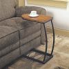 Brown Wood And Steel Plate Console Tables (Photo 3 of 15)