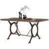 Brushed Metal Dining Tables (Photo 19 of 25)