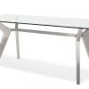 Brushed Metal Dining Tables (Photo 3 of 25)
