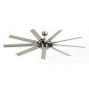 Brushed Nickel Outdoor Ceiling Fans (Photo 11 of 15)