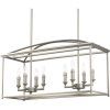 Burnished Silver 25-Inch Four-Light Chandeliers (Photo 15 of 15)
