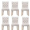 Button Back Dining Chairs (Photo 9 of 25)