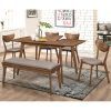 Osterman 6 Piece Extendable Dining Sets (Set Of 6) (Photo 9 of 25)