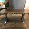 Walnut Finish Live Edge Wood Contemporary Dining Tables (Photo 10 of 25)