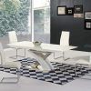 High Gloss White Dining Tables And Chairs (Photo 17 of 25)