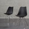 Chrome Leather Dining Chairs (Photo 5 of 25)