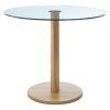 Glass Oak Dining Tables (Photo 21 of 25)