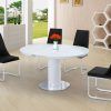Small White Extending Dining Tables (Photo 1 of 25)