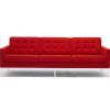 Florence Knoll Wood Legs Sofas (Photo 4 of 15)