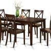 Cappuccino Finish Wood Classic Casual Dining Tables (Photo 10 of 25)