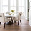 Caden 5 Piece Round Dining Sets With Upholstered Side Chairs (Photo 22 of 25)