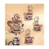 Cafe Latte Kitchen Wall Art (Photo 5 of 15)