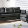 Wynne Contemporary Sectional Sofas Black (Photo 1 of 25)