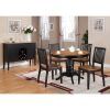 Candice Ii 5 Piece Round Dining Sets With Slat Back Side Chairs (Photo 7 of 25)