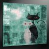 Cat Canvas Wall Art (Photo 1 of 15)