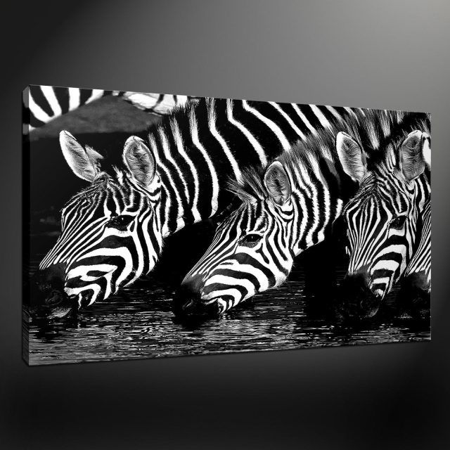 15 Best Ideas Zebra Canvas Wall Art