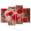 Red Poppy Canvas Wall Art (Photo 10 of 15)
