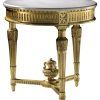Alexandra Round Marble Pedestal Dining Tables (Photo 15 of 25)