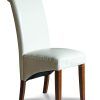 Ivory Leather Dining Chairs (Photo 13 of 25)