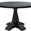 Antique Black Wood Kitchen Dining Tables (Photo 10 of 25)