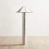 Brushed Steel Standing Lamps (Photo 9 of 15)