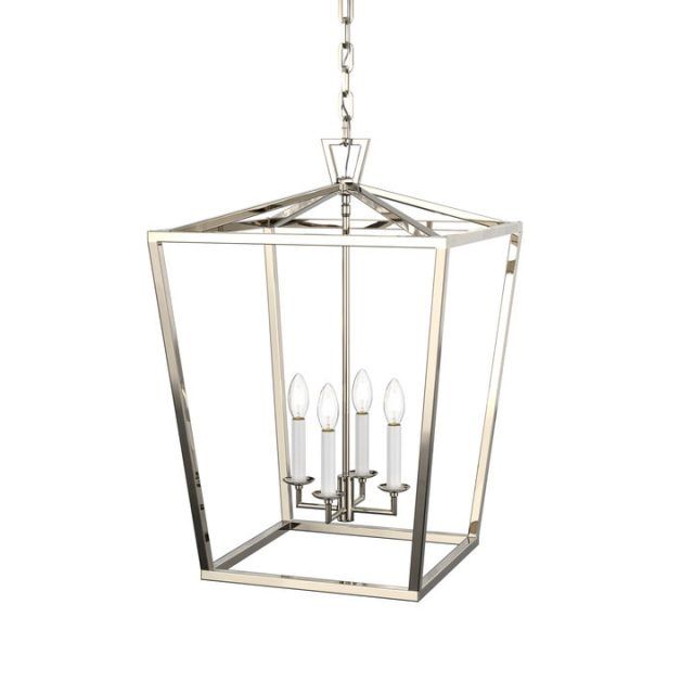 The 15 Best Collection of Polished Nickel Lantern Chandeliers