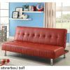 Celine Sectional Futon Sofas With Storage Camel Faux Leather (Photo 10 of 25)