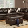 Celine Sectional Futon Sofas With Storage Camel Faux Leather (Photo 8 of 25)