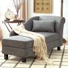 Chaise Lounge Chairs With Arms Slipcover (Photo 10 of 15)
