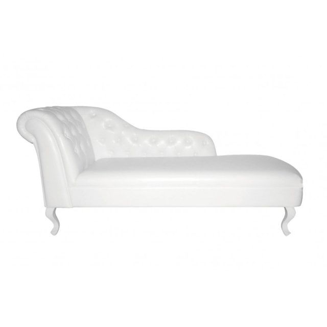 2024 Popular White Indoor Chaise Lounges