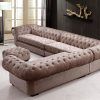 Tufted Sectionals Sofa With Chaise (Photo 4 of 15)