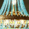 Faux Crystal Chandelier Centerpieces (Photo 8 of 15)
