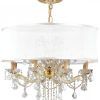 Crystal Gold Chandelier (Photo 10 of 15)