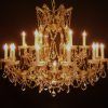 Crystal Gold Chandelier (Photo 8 of 15)