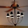 Chandelier Light Fixture For Ceiling Fan (Photo 8 of 15)