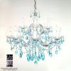 Turquoise Chandelier Lights (Photo 5 of 15)