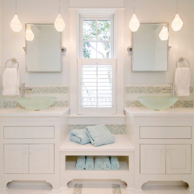Top 15 of Chandelier Bathroom Vanity Lighting