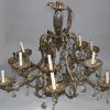 Vintage Brass Chandeliers (Photo 5 of 15)