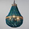 Large Turquoise Chandeliers (Photo 6 of 15)