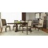 Chandler 7 Piece Extension Dining Sets With Fabric Side Chairs (Photo 9 of 25)