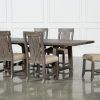 Chandler 7 Piece Extension Dining Sets With Fabric Side Chairs (Photo 5 of 25)