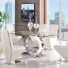 Oak And Glass Dining Tables Sets (Photo 25 of 25)