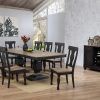 Charcoal Transitional 6-Seating Rectangular Dining Tables (Photo 13 of 25)