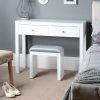 Square High-Gloss Console Tables (Photo 8 of 15)